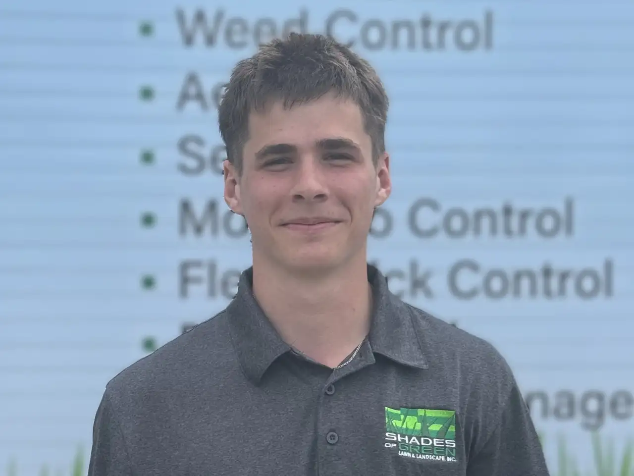Nicholas West, Technician at Shades of Green