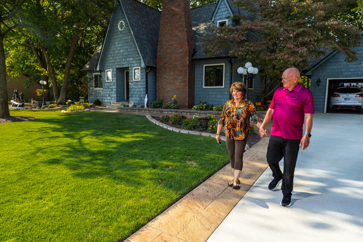 client family happy home nice lawn 12