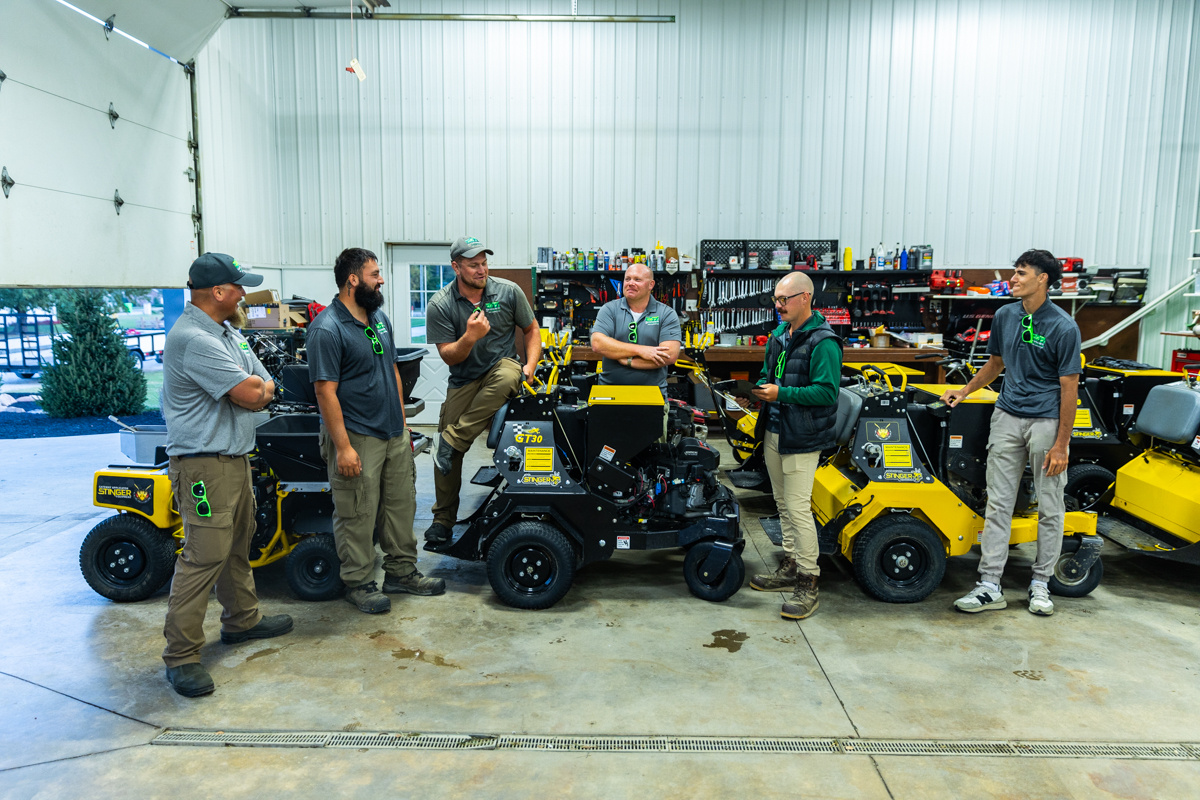 shop technician crew meeting equipment 6